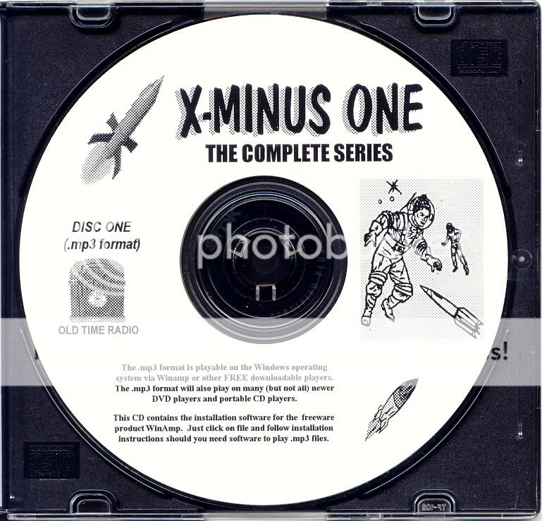 X Minus One 127 Shows Old Time Radio in MP3 Format OTR on 3 CDs eBay